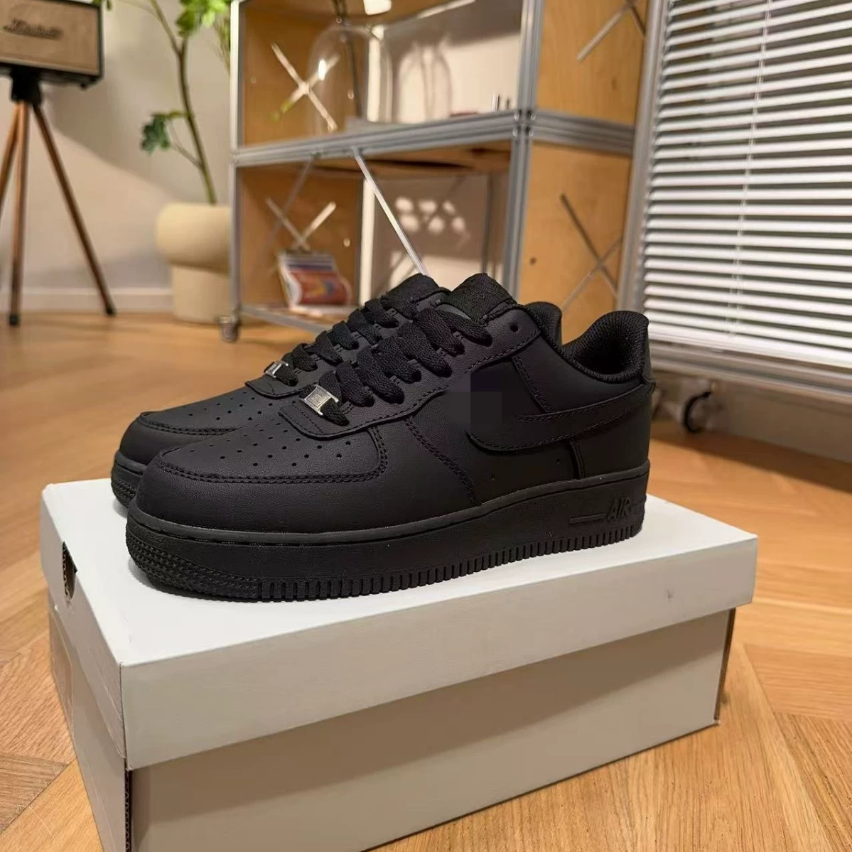 Putian Shoes Pure Original Air Force One First Layer Cowhide Classic Low-Top White Shoes Men's and Women's Sneakers Versatile Casual Shoes