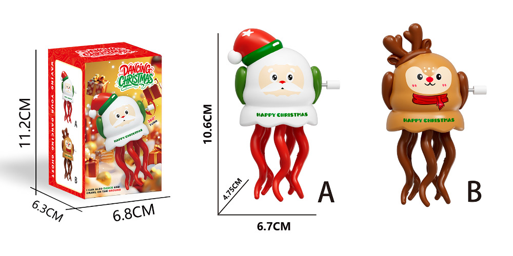 Comercio exterior transfronterizo baile mágico pulpo educación temprana rompecabezas infantil torsión mágica pulpo juguete de descompresión