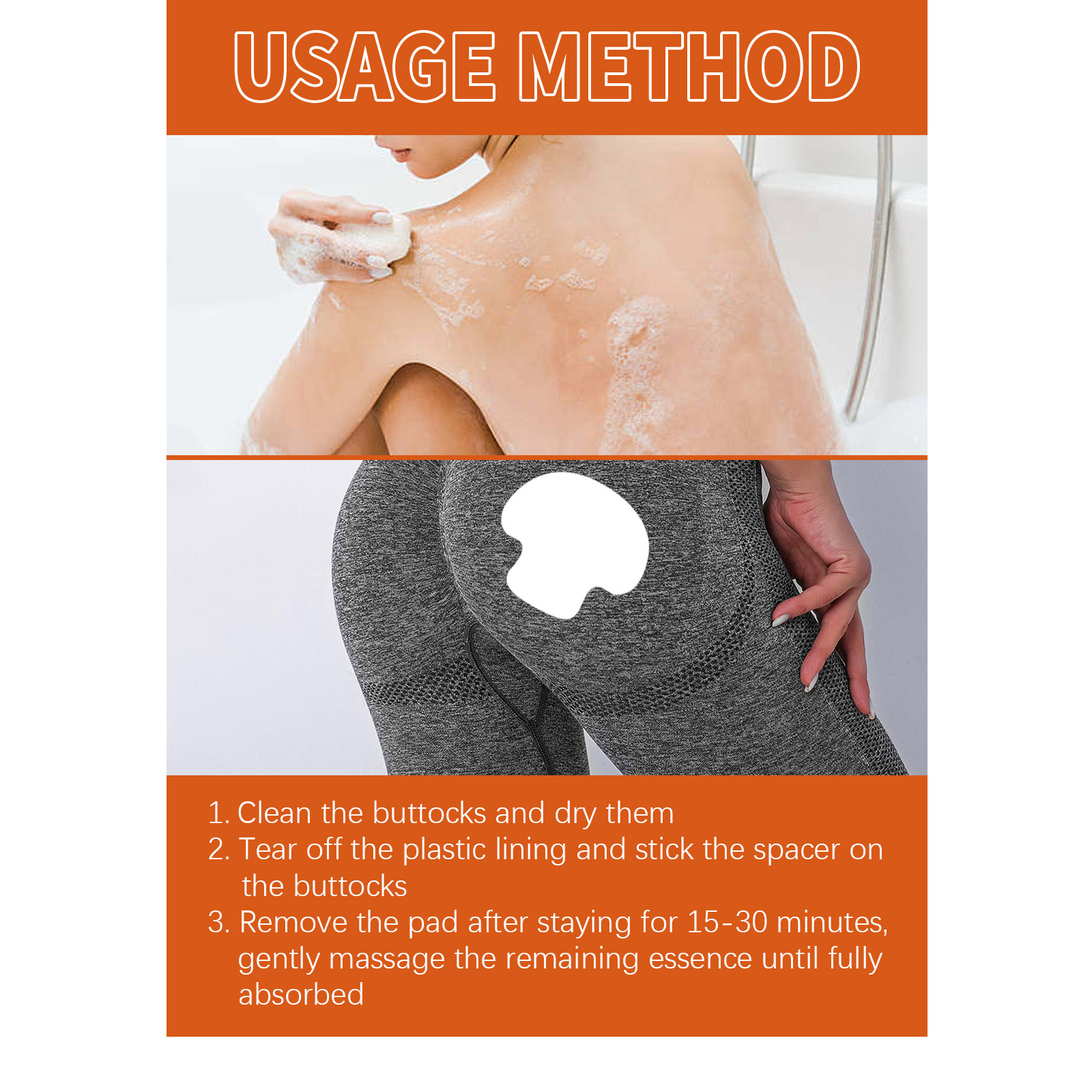 Il cerotto per glutei OUHOE rassoda la pelle e solleva i glutei, modellando le curve, pesca_voghion.com