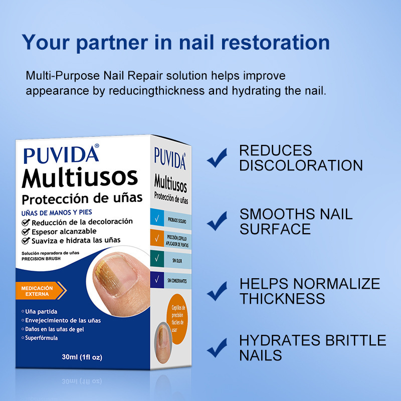 跨境灰指甲修护液 PUVIDA FungalNailRepairLiquid灰甲液FDA认证|undefined