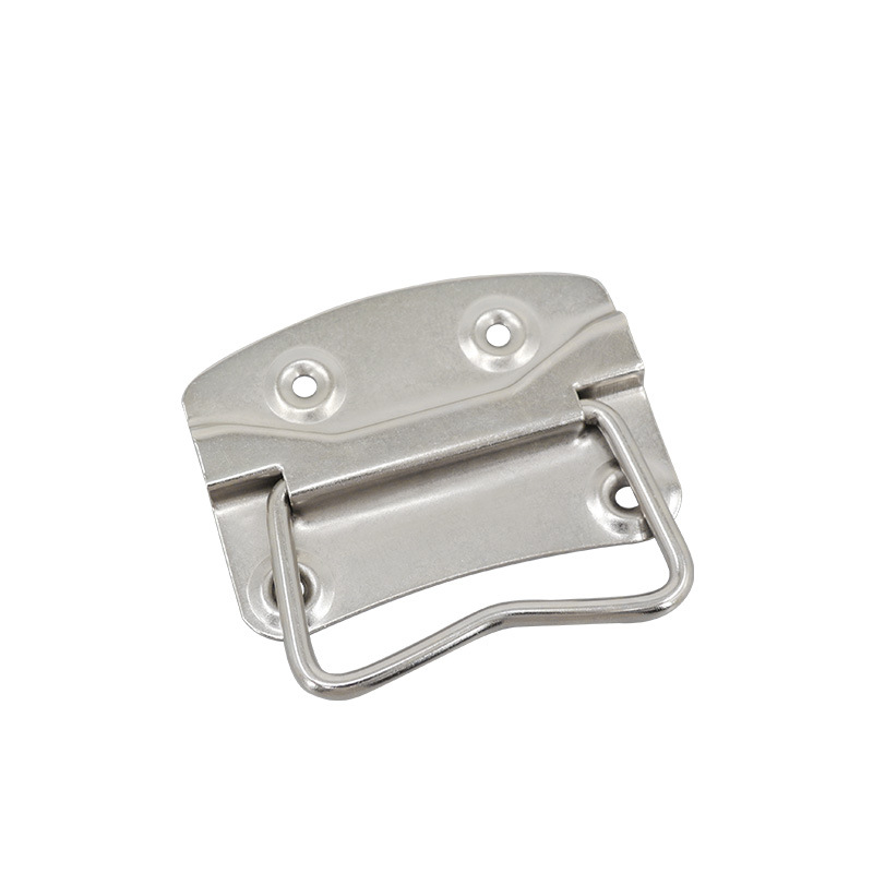 AW Anwang grueso mango plegable 202 - hierro níquel chapado - mango de anillo de caja mango móvil mango de anillo de caja de madera