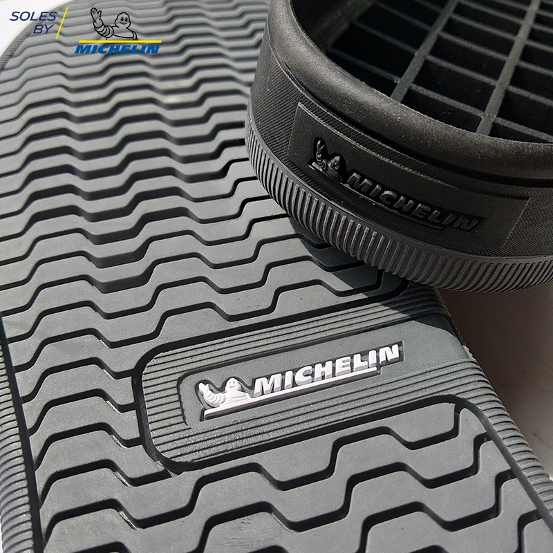 Европейская импортная обувь с подошвой, разработанной по мотивам Michelin, сменная нижняя подошва SOP106 чёрная