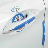 Защитная наклейка на дверную чашу автомобиля Противоударная полоса двери универсальная дверная полоса анти-полоска зеркало заднего вида декоративная мультипликационная наклейка