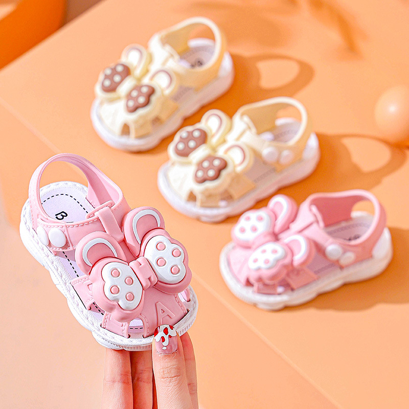 Sandalias para bebés verano para niños, mariposas antideslizantes para niñas, zapatos para bebés 1 - 2 - 3 años de edad, verano nuevo