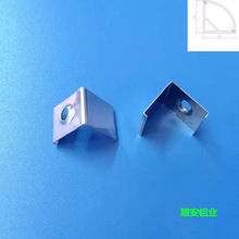 厂家直供现货LED线条灯铝槽五金卡扣硬灯条铝材外壳套件配件