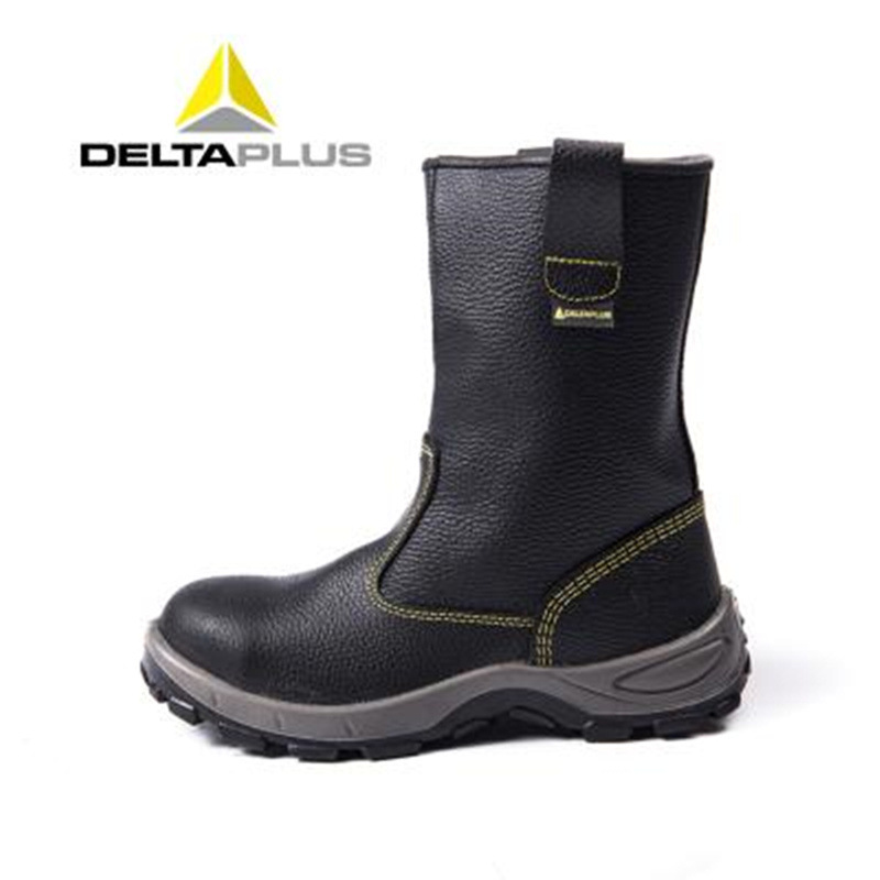 Delta 301404/405 botas de seguridad de caña alta, anti-rotura, anti-pinchazo, anti-estático, resistente al desgaste, algodón de protección laboral, hombres a prueba de frío