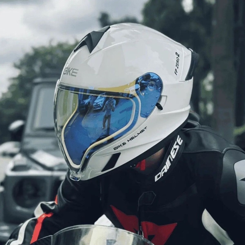 Qike バイクビッグブックオートバイヘルメットオープンフェイスヘルメット男性と女性のためのオールシーズン超軽量オートバイゴーストフェイスヘルメット|undefined