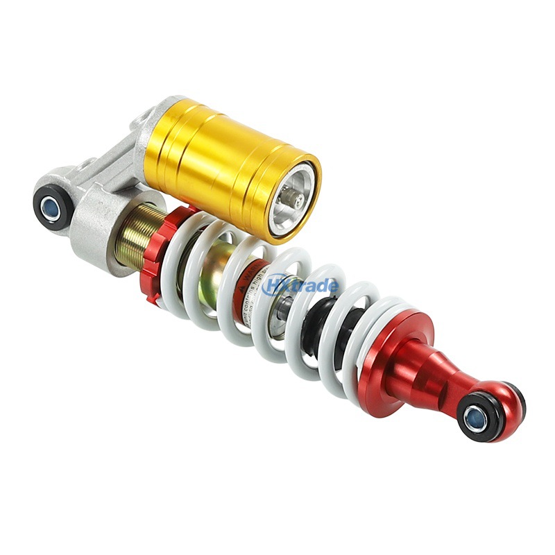 Off-road motorcycle ATV beach bike 280mm air cylinder shock absorber with built-in oil pressure and 8mm diameter spring shock absorber