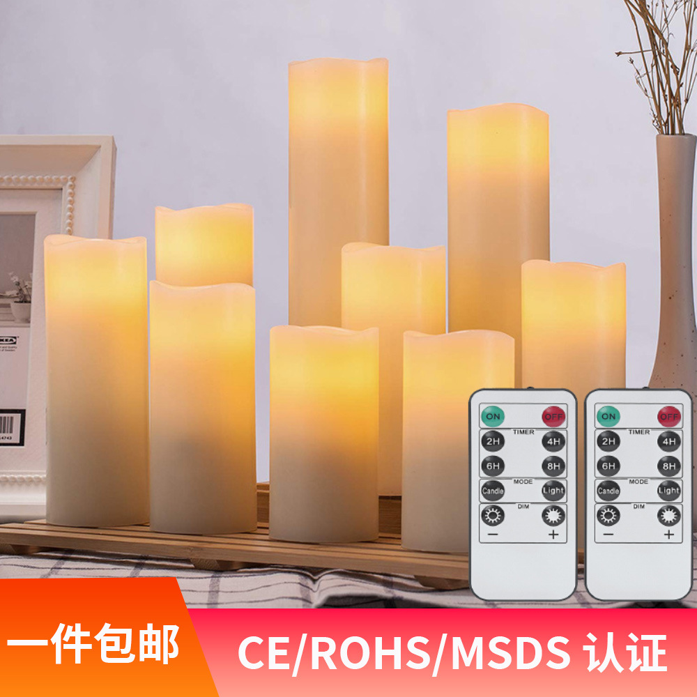 【外贸跨境】led电子蜡烛灯婚庆活动表白求婚现场布置道具灯