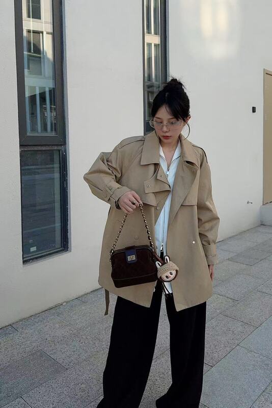美拉德包包女2025新款时尚百搭单肩包高级感麂皮绒菱格斜挎医生包|undefined