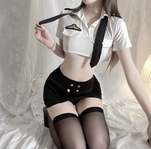 性感情趣内衣女警制服cos空姐角色扮演纯欲诱惑网红变装批发代发