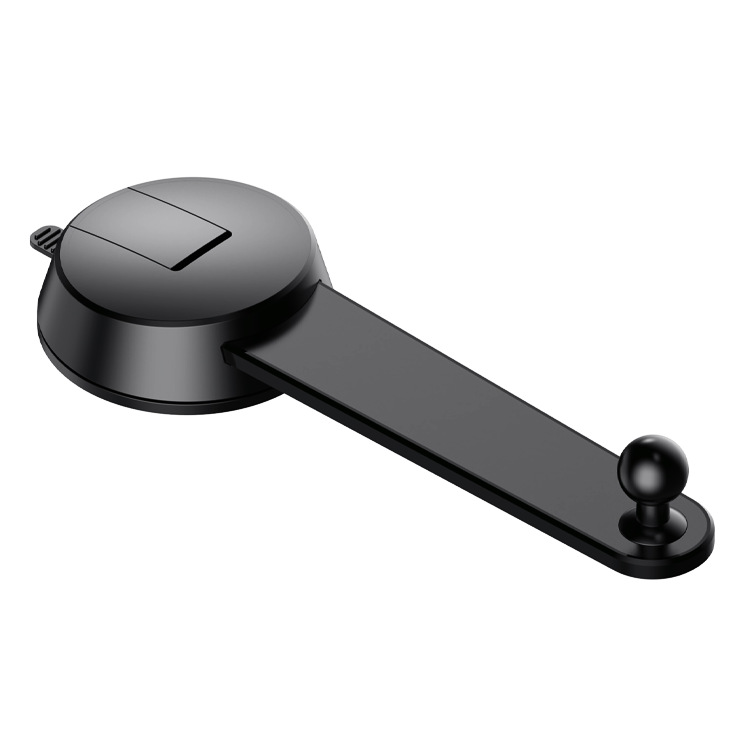 17mm ball head phone holder for car navigation, waterfall suction cup, bendable, high-temperature resistant base, car phone holder