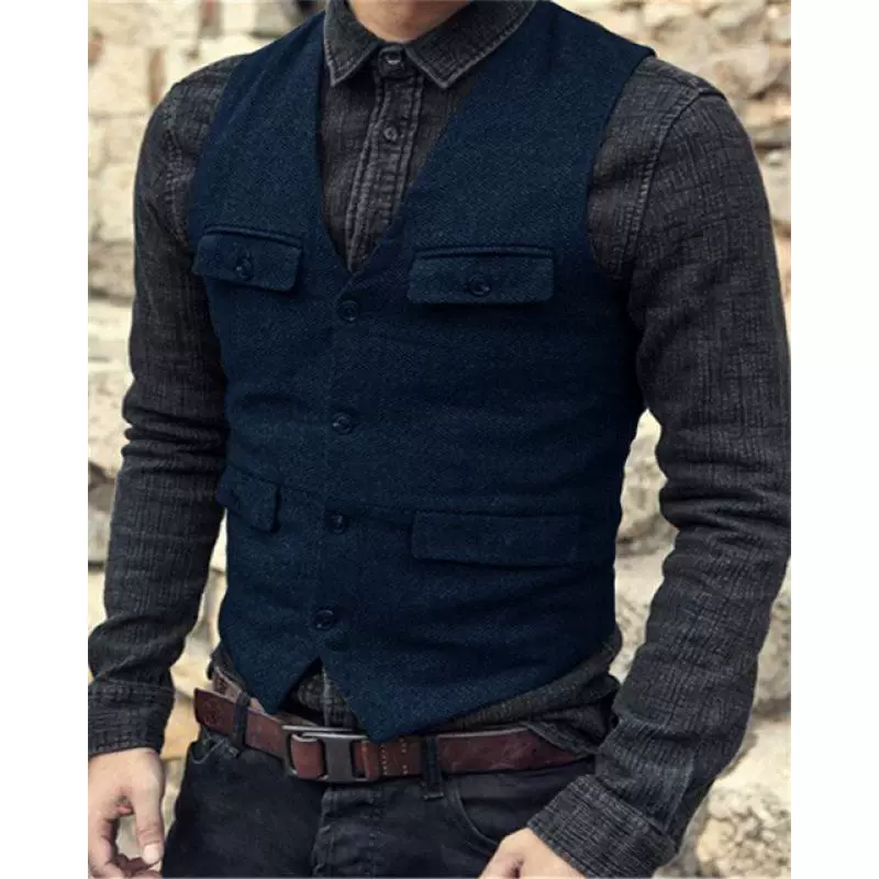 High quality colored vest for leisure, 2023 collection, European style