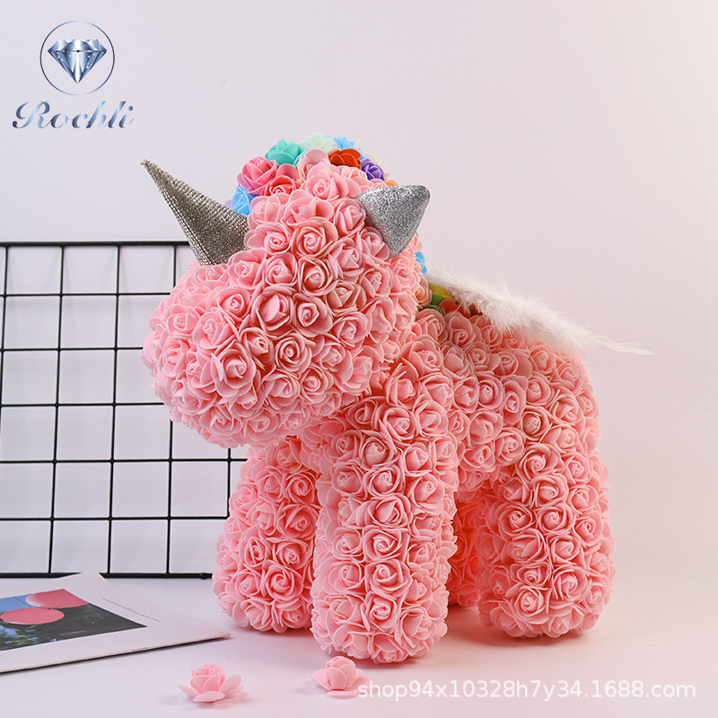 Corona, velo de cabeza, unicornio, flor inmortal, chica, amante, cumpleaños de Navidad, esposa.