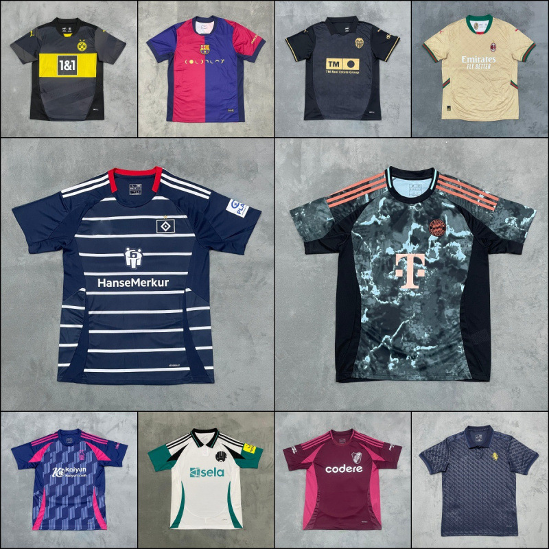 2425 Club Football Uniform Bayern Lazio Wolves Lisbon Manchester United Milan Betis Thai Version Jersey