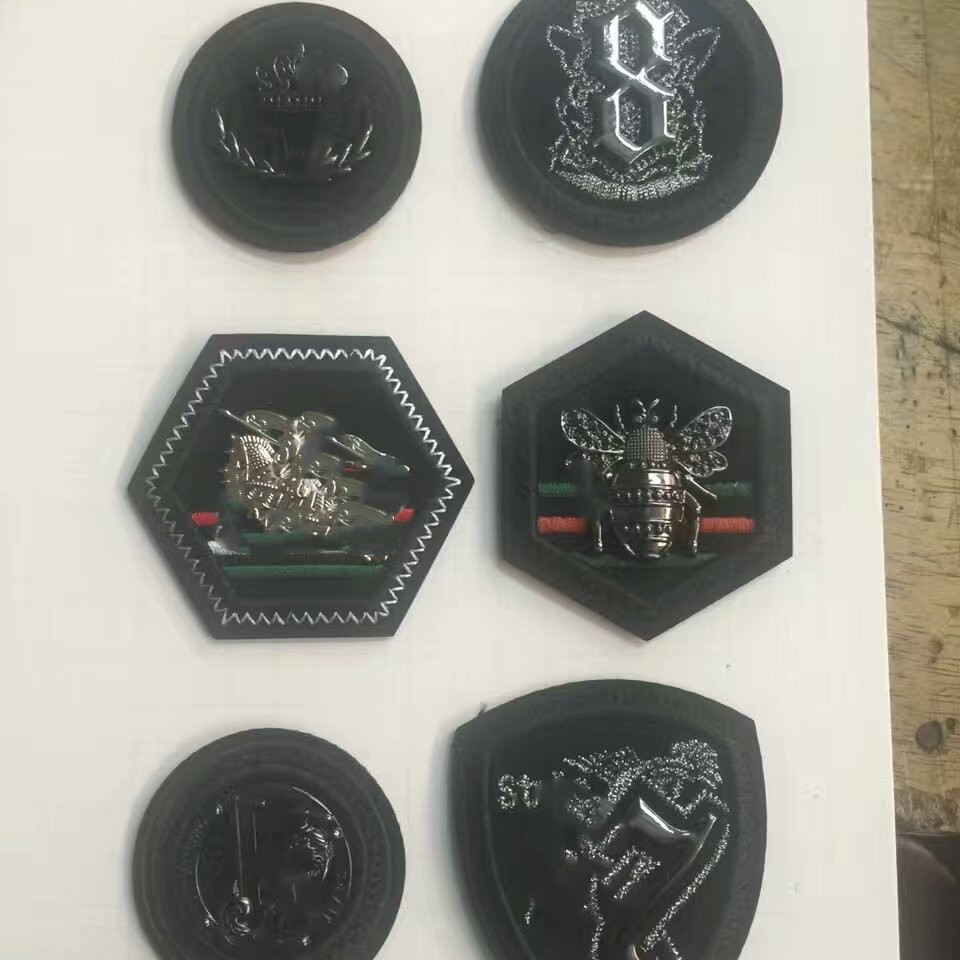 蜜蜂马数字78P 五金皮标 五金皮牌厂家供应 sstel