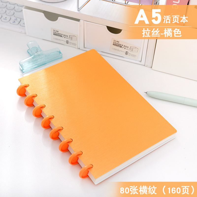 A5 브러시드 오렌지