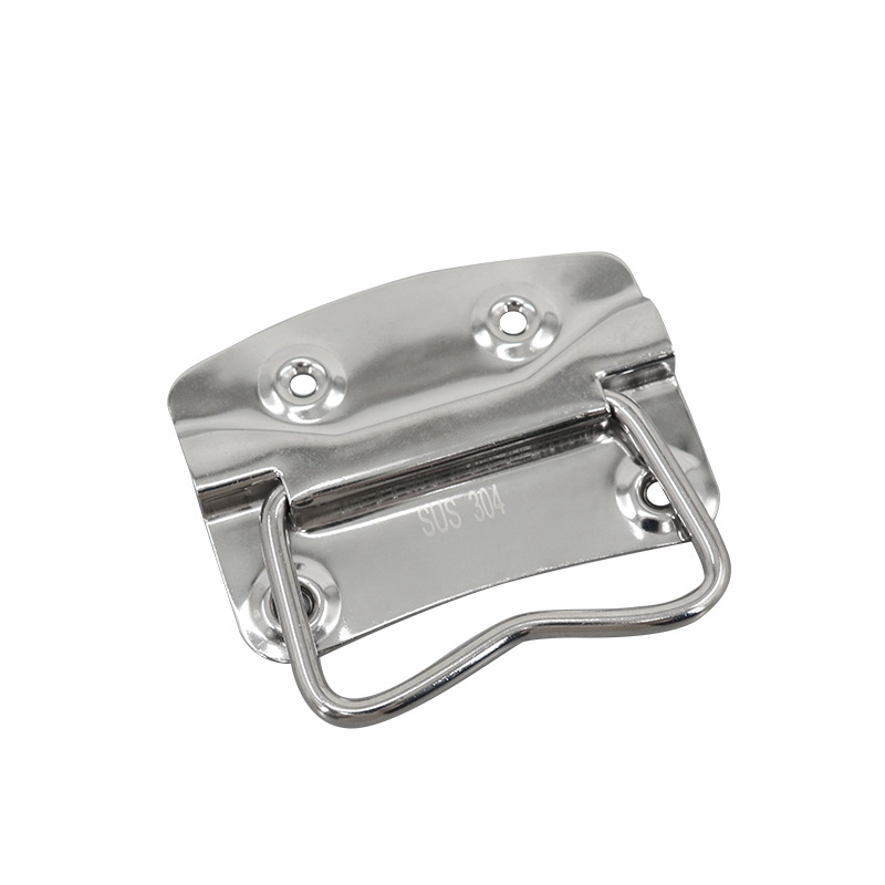 AW An Wang grueso mango plegable 202 - 304 acero inoxidable - mango de anillo de caja mango móvil mango de anillo de caja de madera