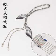 跨境批發手機殼鏈手機編織掛繩斜跨鏈條配件背帶編織手機斜挎掛繩