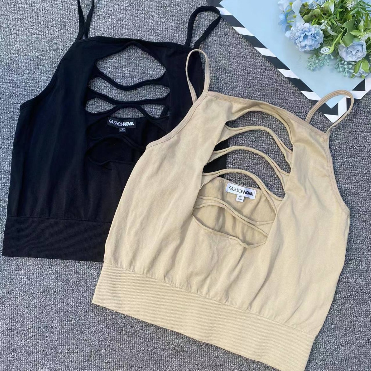 Exportación nuevo chaleco sin costuras hueco de gran tamaño estiramiento cómodo abrigo superior al por mayor