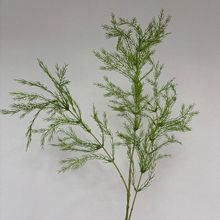 仿真清香草绿植打底绿叶外贸厂家 把束茴香草 绿色婚礼路引跨境