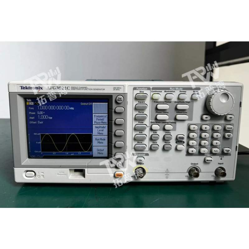 Tektronix 泰克 AFG3021C 单通道 函数任意功能发生器 25 MHz