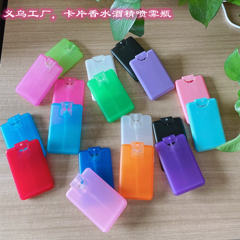 В наличии Fine Mist Press Type Square 10 мл Флакон для духов Портативный чехол для визитных карточек Бутылка для карт 20 мл