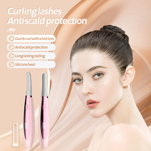 Internet Celebrous Explosive Electric Eyelash Curler Electric Eyelash Curler Electric Eyelash Brush Mini Charging Hot Eyelash Curler
