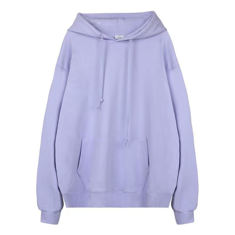 360 terry hooded light purple