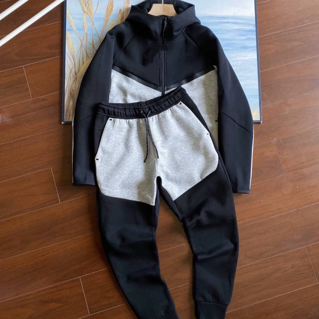 Комплект мужских спортивных брюк на молнии с завязками, разноцветные, весна-осень 2025, 950+960