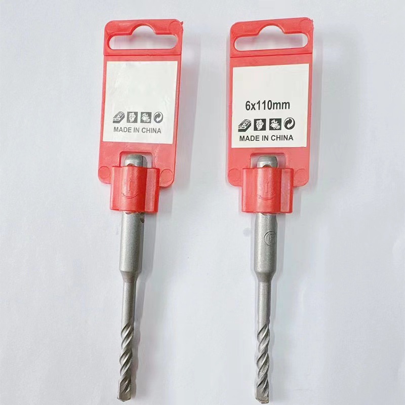 冲击钻头电锤混凝土硬质合金打墙转头电锤钻头打孔圆柄一字钻头