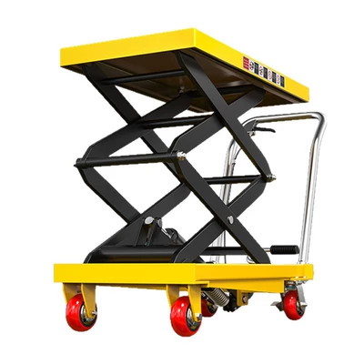Avtomobil fırlanan platformaları, Scissor-Type Small Flatbed Cart