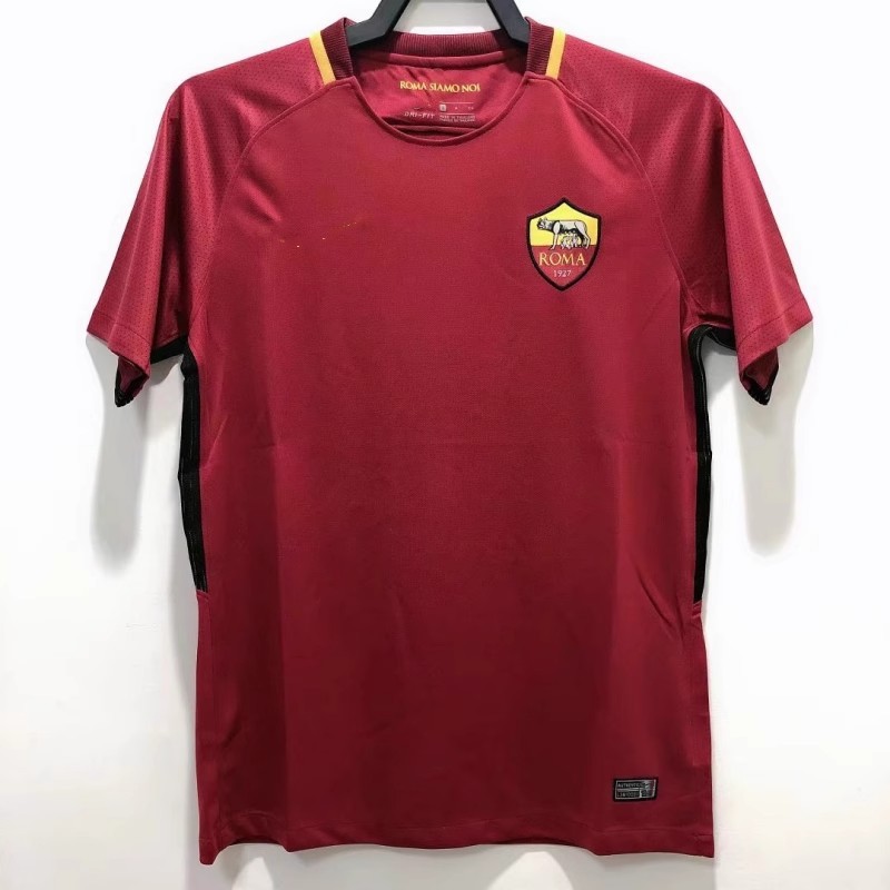 98-99セリエaローマ復古ユニフォーム17-18シーズンホーム半袖10号トーティ戦神サッカー服|undefined