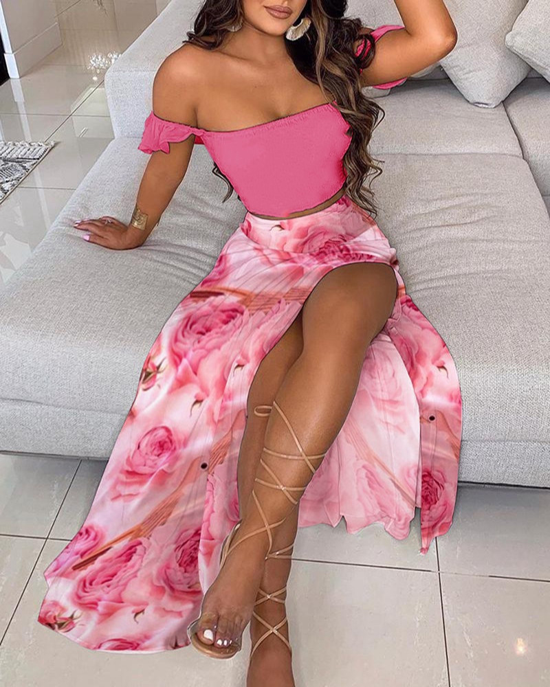 Pink flower
