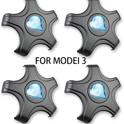 Wheel Hub Center: Tesla Hub cover