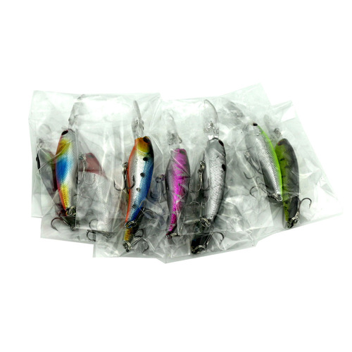 HENGJIA Hengjia fishing gear floating water belt ring bead plastic minnow 8g fake bait minolulua fishing bait fishing supplies