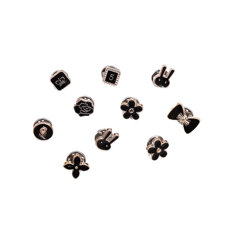 Botón de cuello secreto anti-perla artefacto de perla broche de ropa botón de pecho fijo botón de alfiler sin costura botón accesorio