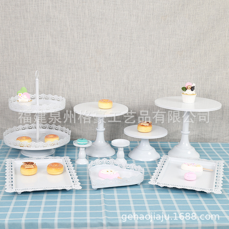 Hotel decoración merienda placa accesorios de la boda soporte de la torta sitio de la boda diseño postre Mesa restaurante postre mesa de exhibición