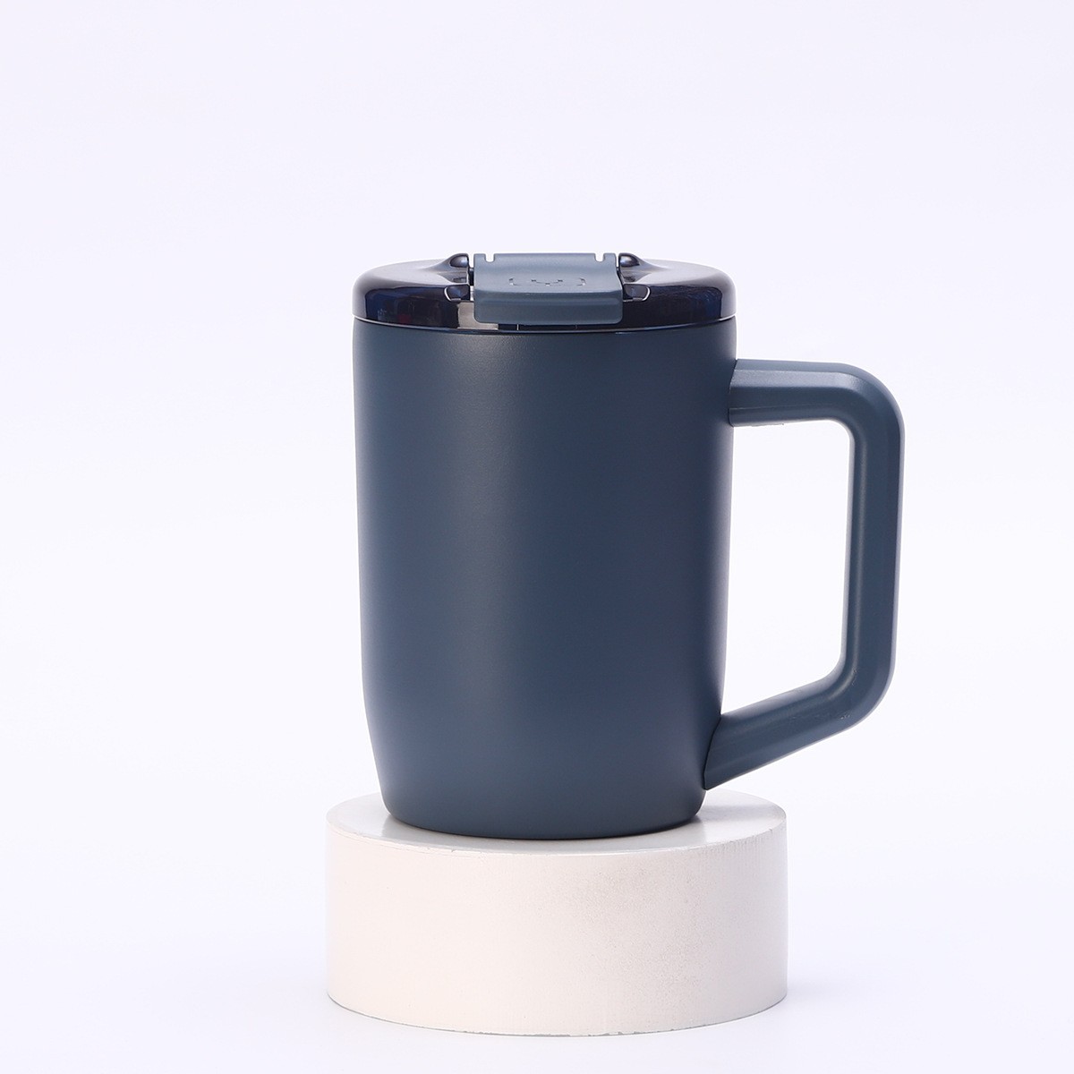 Nuevos productos transfronterizos de acero inoxidable 15oz taza de mango taza de oficina de negocios portátil taza de café taza de café taza