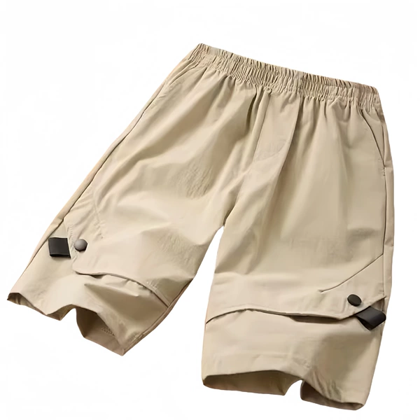 Khaki quick dry shorts