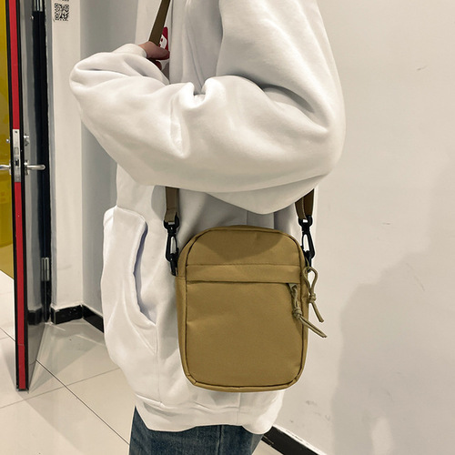 Men's Mori-style Small Crossbody Bag, Instagram-Favorite Trendy Shoulder Bag, Men's Sporty Casual Mini Backpack, Women's Minimalist Crossbody Bag