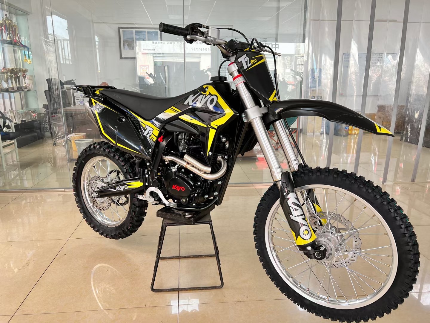 Huayang off-road racing motorcycle K6RD5T4LT2 for track, forest road, night hunting, mountain off-road, KAYO competition