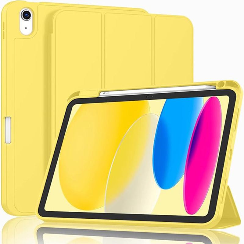 适用iPad10th平板保护套iPadA16防弯背贴保护套iPad11三折平板套|undefined