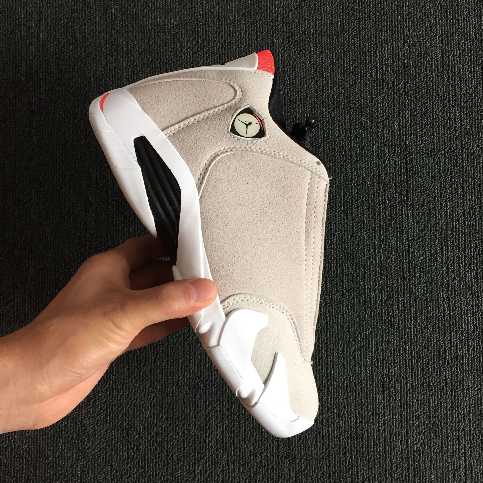 Zapatos de baloncesto puros original aj14 Joe14 rojo Ferrari retro versátil zapatos deportivos para hombres y mujeres