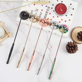 厂家不锈钢蜡烛剪 金色灭烛器 灭烛工具 灭烛盖扩香仪式仪式感