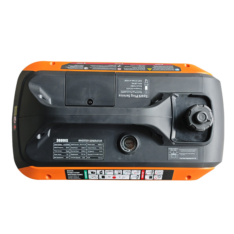 Cross-Border 3-Kilowatt 110V Dual-Voltage 220V Generator Small Motor for Outdoor Camping Rv Portable Use