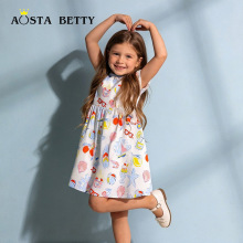 26�ļ���ƷŮͯ����ȹŷ����ɰ�ӡ�����乫��ȹ��֯����Сͯͯȹ