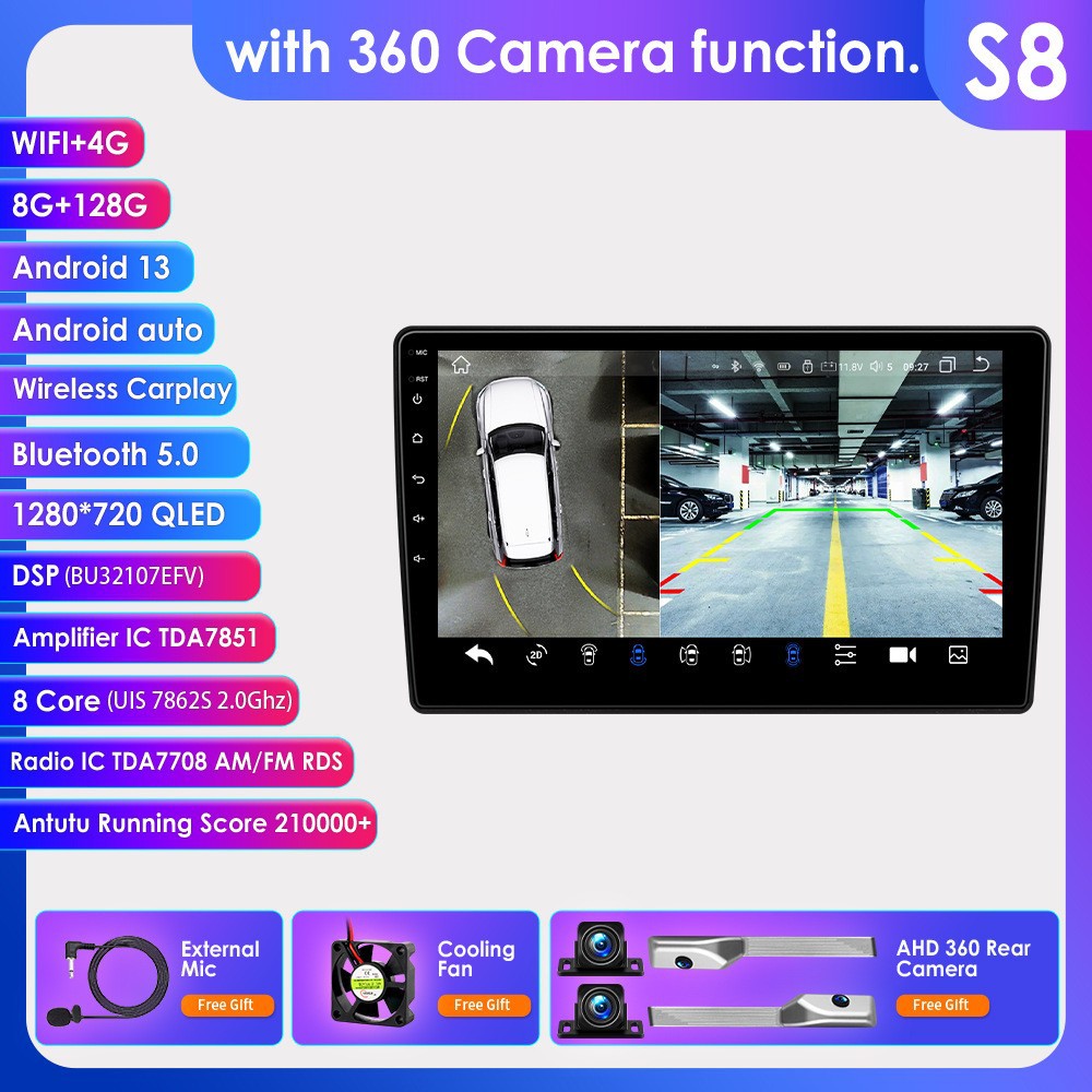 Máquina todo en uno de navegación GPS para automóvil con pantalla grande de alta definición inteligente Android de 10 pulgadas, adecuada para Citroën C5 de 08-15.
