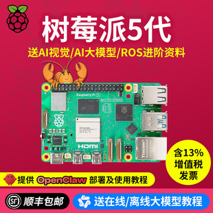 ��ݮ��5�� Raspberry Pi 5�_�l��AI�׼�4B����python����OpenClaw