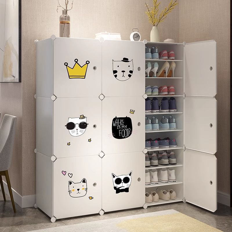 Shoe Box Shoe Rack Dust-proof Doorway Household Multi-layer Dust-proof Storage Box Storage 2024 Simple Shoe Cabinet Shoes Storage